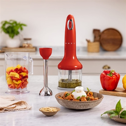 SMEG Stavblender med udstyr - 3 farver - Vejledende udsalgspris 1699,- 