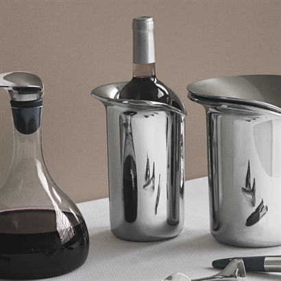Georg Jensen vinkøler & 2 flasker spumante - Vejl. 1259,-