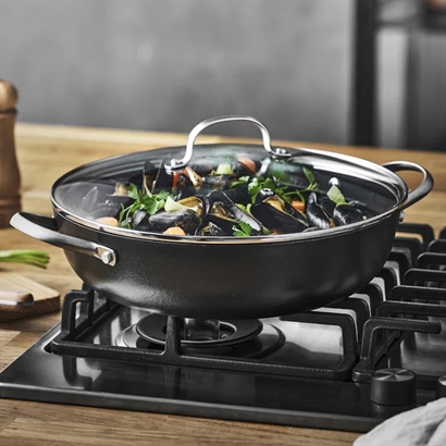 Pillivuyt Gourmet Garonne Gryde Dia 30 cm 4,7 liter, Sort - Vejledende udsalgspris 899,-