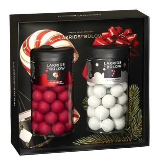 Lakrids by Bülow Black Box Reg/Small, Classic Caramel/Crispy Raspberry