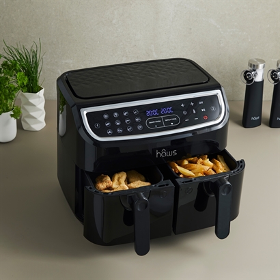 Hâws 2.0 Double Air Fryer 2X4.5L 2400W - Vejledende Udsalgspris 1.999,-