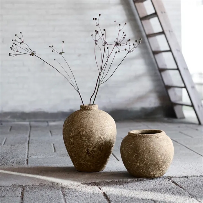 MUUBS rå Luna krukke -  dansk design Vejl. Udsalgspris 599,-