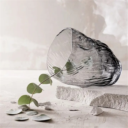 MUUBS Mud Vase - Smoked Glass -Vejledende udsalgspris 499,-