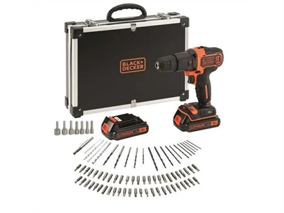 Black & Decker boremaskine med komplet tilbehør vejl.1499,-