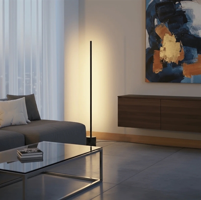 SACKit Expo 120 Gulvlampe I Sort. Vejl. Udsalgspris 1.699,-