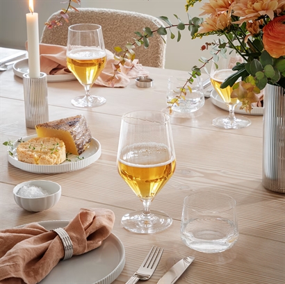 Georg Jensen. 6 stk. Bernadotte ølglas - Vejledende udsalgspris 629,- 