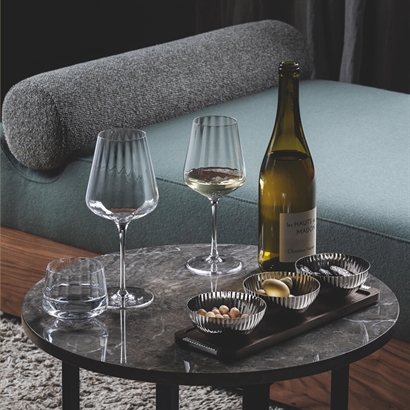 Georg Jensen. 6 stk. Bernadotte Rødvinsglas - Vejledende udsalgspris 629,- 