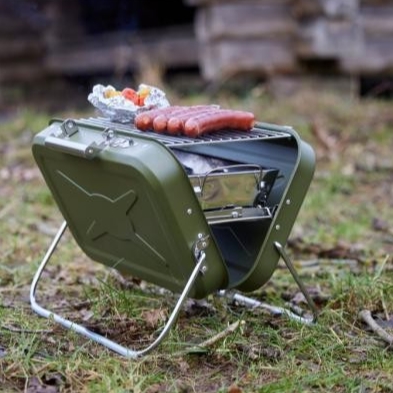 Xplore It Kulgrill 40 x 31,5 x 32 cm Army. Vejledende udsalgspris 799,-