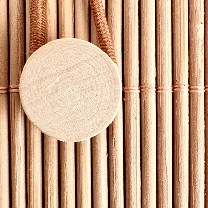 Bambusæske med trælåg og 2 store Sv. Michelsen påskeæg