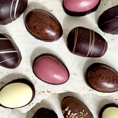 God påskepose - Store danske påskeæg, Anthon berg og Bagsværd lakrids