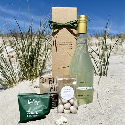 Sommergave med Alkoholfri Mojito og lækre snacks