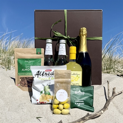 Limoncello Spritz kit med lækre snacks