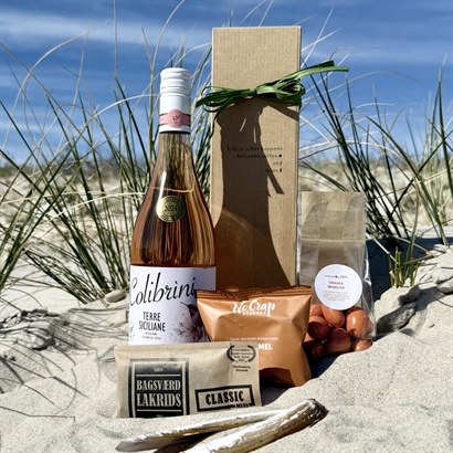 Sommergave med Rosé og lækre snacks