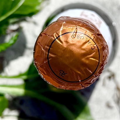Bambusæske med Rosé Prosecco, Italiensk Luksus Chokolade og Lækre Trøffelchips