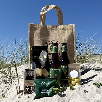 Sommergave - 2 Økologiske Øl, Bagsværd Lakrids og snacks