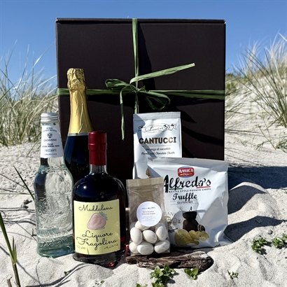 Sommergave - Jordbær Spritz Kit med lækre Snacks