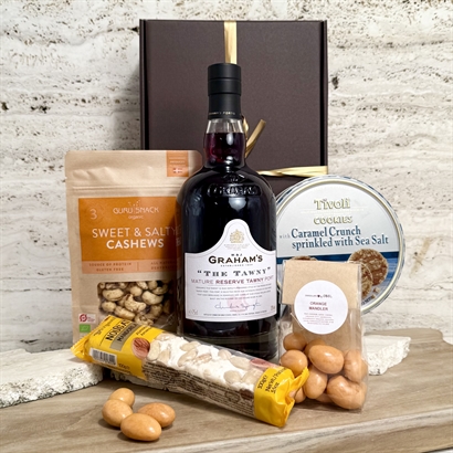 Portvins gave med Grahams The Tawny og velsmagende julegodter