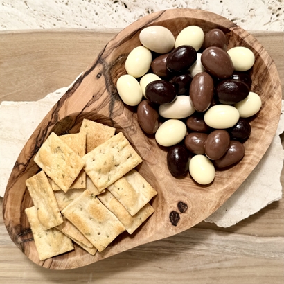 Gin Hass luksus gave med lækre snacks