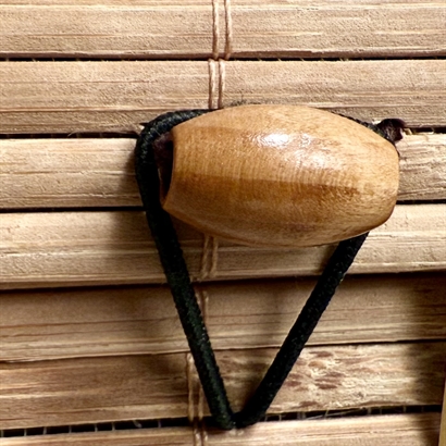 Luksus chokoladeblanding 500 gram i naturfarvet bambusæske