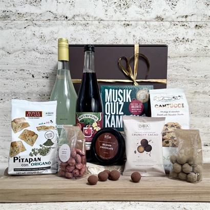 Alkoholfri Firmagave med musikquiz, cider, gløgg, snacks og chokolade