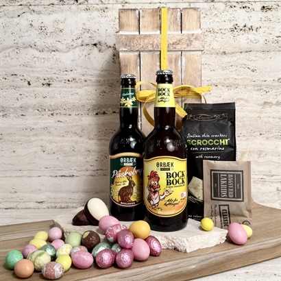 Skattekiste med påskeøl, Danske påskeæg, Påskeblanding og Bagsværd lakrids