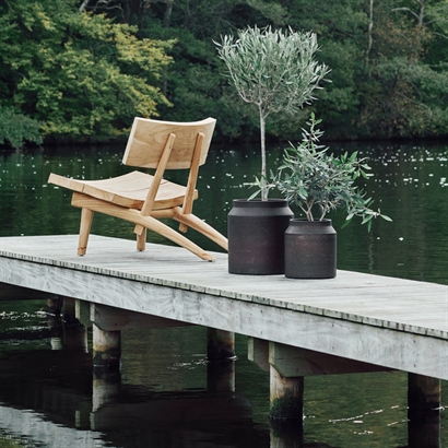 MUUBS Krukkesæt i genanvendt jern - 2 størrelser -  dansk design. Vejl. Udsalgspris 1298,-