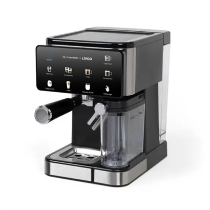 Livoo x Marmiton Espressomaskine – 20 Bar & 8 Programmer - Vejledende Udsalgspris 2.299,-