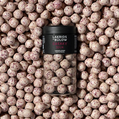 Cherry Sour Lakrids by Johan Bülow 270 gram