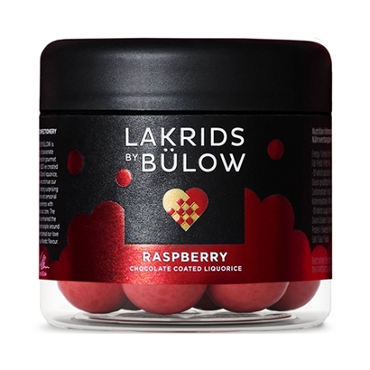 Crispy Raspberry Lakrids by Bülow 115 gram
