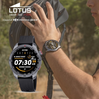 LOTUS Ur, Smartwatch - Sort - Vejledende Udsalgspris 1.499,-