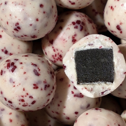 Cherry Sour Lakrids by Johan Bülow 115 gram
