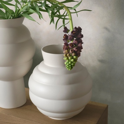 Stelton Tortus Archie Vase No3 , White - Vejl. Udsalgspris 699,-